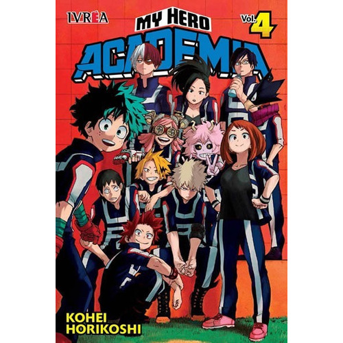 Manga, Boku No Hero Academia N° 4 / Kohei Horikoshi / Ivrea