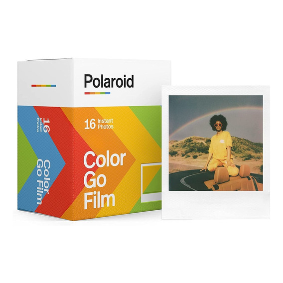 Película Polaroid Go Color, Paquete Doble (16 Fotos) (6014)