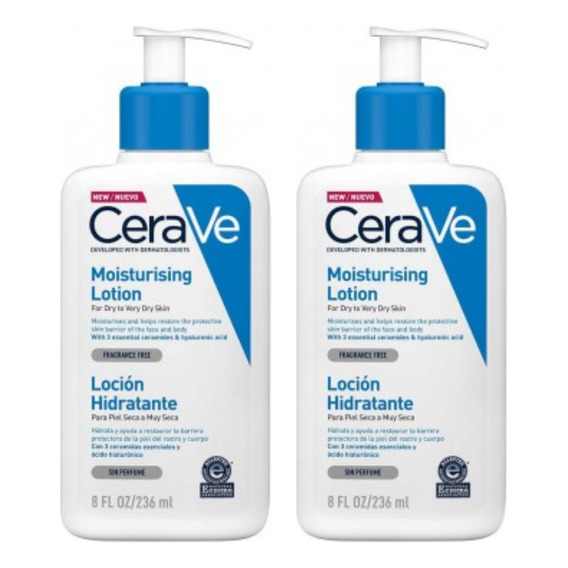 Combo X2 Cerave Loción Hidratante 236ml