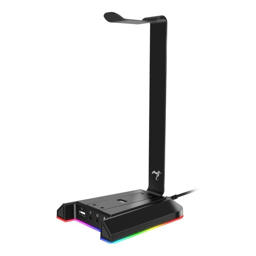 Soporte Para Headsets Rgb Chromatic Kgi-474 Color Negro