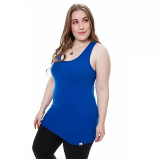 3 Musculosa Basica Mujer Modal C Lycra T Grande Memoria Cero