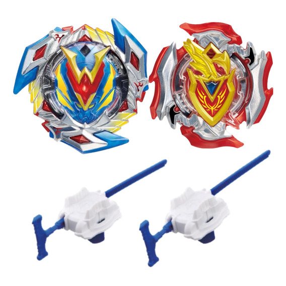 2 Beyblade Burst Wininng Valkirie Vs Z Achiles Y Lanzador Mq