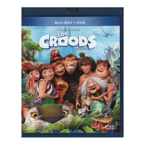 Los Croods Alfonso Herrera Pelicula Blu-ray + Dvd