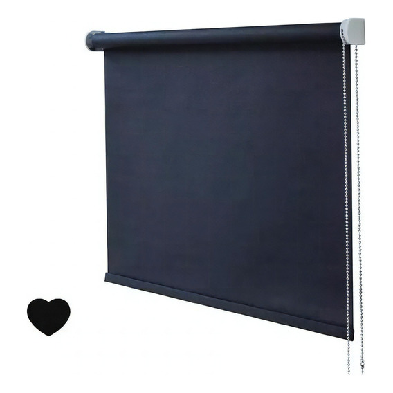 Roller Screen - Para Exterior, Lavable - 180 X 220 Color Negro