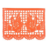 Calmex Grande Plástico Papel Picado Mexicano Banner (15 Pies