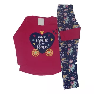 Roupa Infantil Menina Kit De 6 Conjunto Meia Estação Inverno