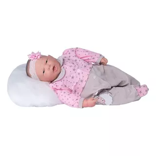 Boneca Reborn Realista Newborn Ninos Baby 2211 Cotiplás