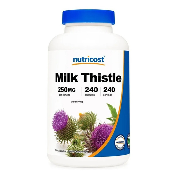 Cardo Mariano Milk Thistle Silimarina Usa Importado