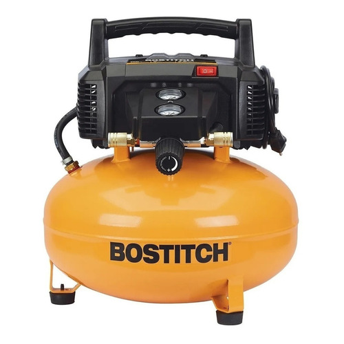 Compresor de aire eléctrico portátil Bostitch BTFP02012 monofásico 6gal 1.5hp 120V 60Hz amarillo/negro