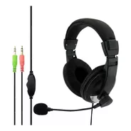 Audifonos Over Head Headset Multimedia Pc 3.5mm