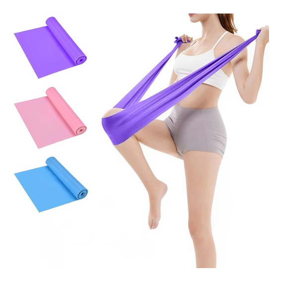 Bandas Elásticas De Resistencia Ejercicio Fitness Yoga 3pcs