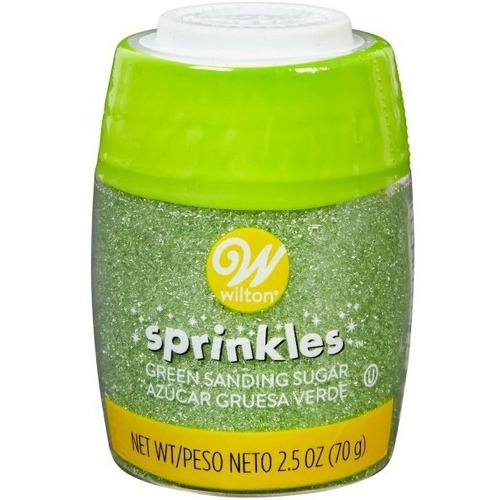 Azucar Perlada Colores 70 Gr Wilton Sprinkles Color Verde Claro