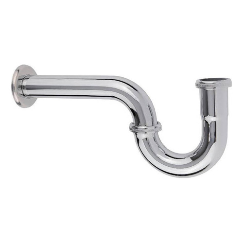 Céspol Acero Inox Acabado Cromo Para Lavabo Sin Contra Dica Color Gris