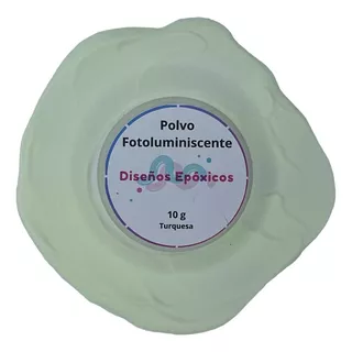 Pigmento Fotoluminiscente Turquesa Para Resina Epóxica 10 Gr