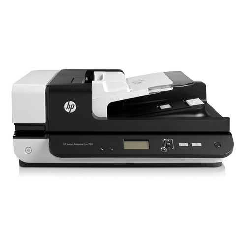 Escaner Hp Scanjet L2725b Enterprise 7500 Plana 3000  L27 /v Color Blanco/negro