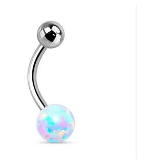 Piercing Ombligo Opal Titanio Mirame