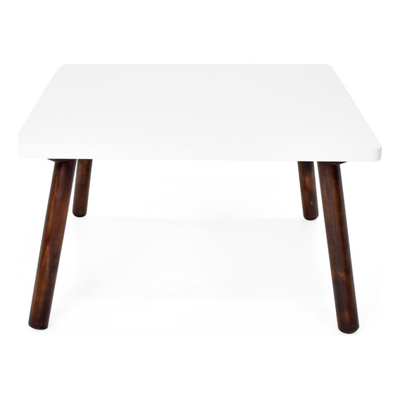 Mesa De Centro Manhattan Blanco Color Wengue