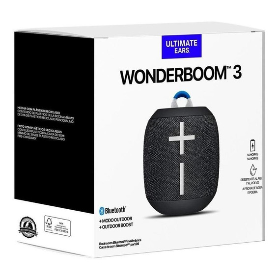 Parlante Ue Wonderboom 3 Bluetooth Ip67 Model