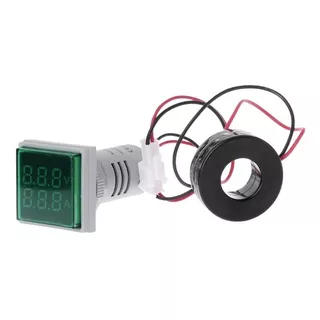 Voltimetro Amperimetro Ac 50-500v 0-100 Amperios Digital