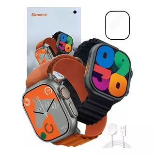 Relógio Smartwatch Ultra 9 Plus Series 9 Tela Amoled 49mm