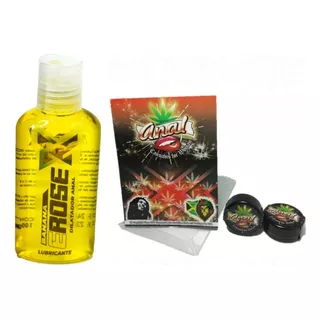 Lubricante Dilatador Anal + Crema Anal Cannabis Americano