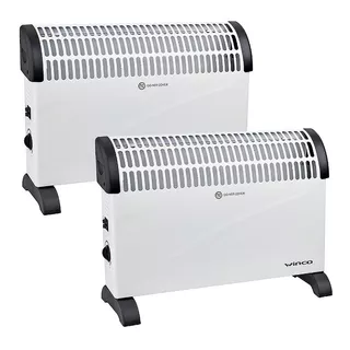 Combo 2 Termoconvector Estufa Calefactor 2000w Winco W182 