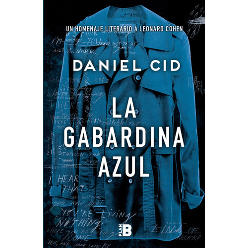 La Gabardina Azul, De Cid, Daniel. Editorial Plan B (ediciones B), Tapa Dura En Español