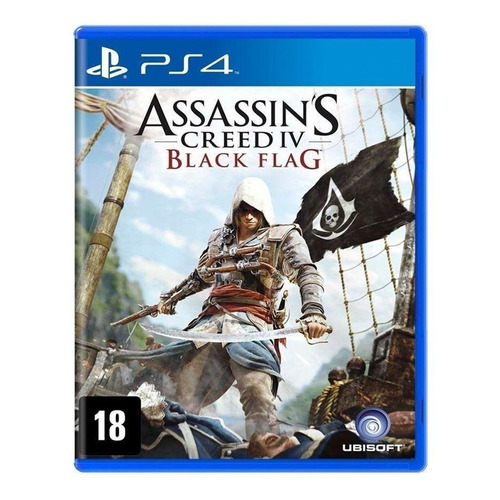 Assassin's Creed IV Black Flag  Assassin's Creed Standard Edition Ubisoft PS4 Físico