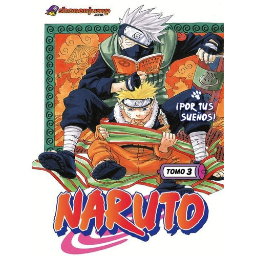 Manga Naruto # 03 - Masashi Kishimoto