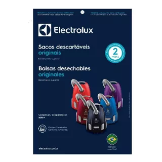 Sacos De Aspirador Electrolux - Berry - Original X 3 Unidades.