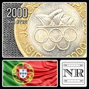 Portugal - 200 Escudos - Año 2000 - Km #726 - Jjoo Sydeney