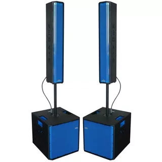 Sistema Line Array Slim Vl2k Sub 15 Bi-amplificado 2000w 