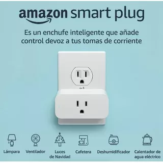 Smart Plug De Amazon, Enchufe Compatible Alexa