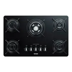 Cooktop 5 Bocas Cdd75ae Quadrichama Preto Consul Bivolt no Mercado Livre com oferta e cupom de desconto