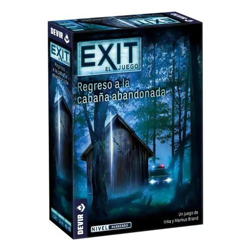 Exit Juego De Mesa Regreso A La Cabaña Abandonada Devir M4e