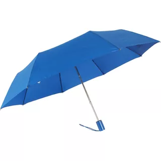 Guarda-chuva Sombrinha Mini Abertura Automático Resistente Cor Azul-marinho Desenho Do Tecido Liso