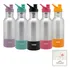 Botella Caramañola Aluminio 600ml Keep Color Rosa