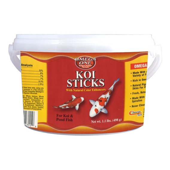 Koi Sticks 498gr Lagos Estanque Comida Peces Carpas Goldfish