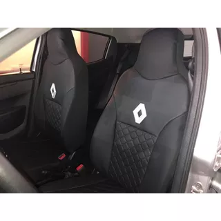 Cubreasiento Renault Kwid Cuero Ecologico Capitoneado