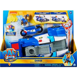 Vehículo Transformable Paw Patrol City Cruiser 2 En 1 Chase