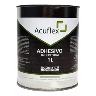 Adhesivo De Contacto Industrial Acuflex Lata De 1 Litro