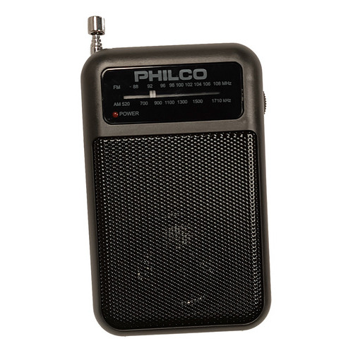 Radio Portátil Philco Am / Fm Phr1000-bk Color Negro