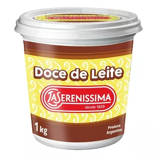 Doce De Leite Argentino La Serenissima 1kg