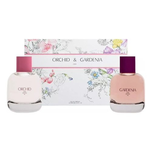 Zara Orchid + Gardenia 2 X 90ml Perfume Mujer