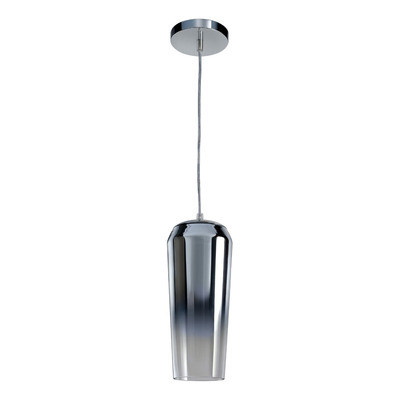 Colgante Lanin Cromo Apto Led E27 Deco Diseño Moderno