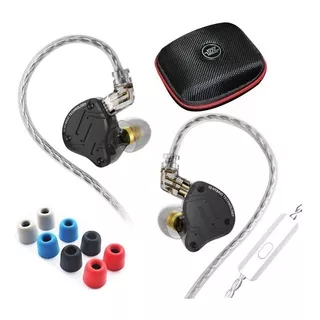 Audífonos Kz Zs10 Pro X Monitor In Ear Con Micro + Estuche