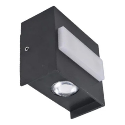 Bidireccional Lino 1 Aluminio Negro Frontal Exterior Cie