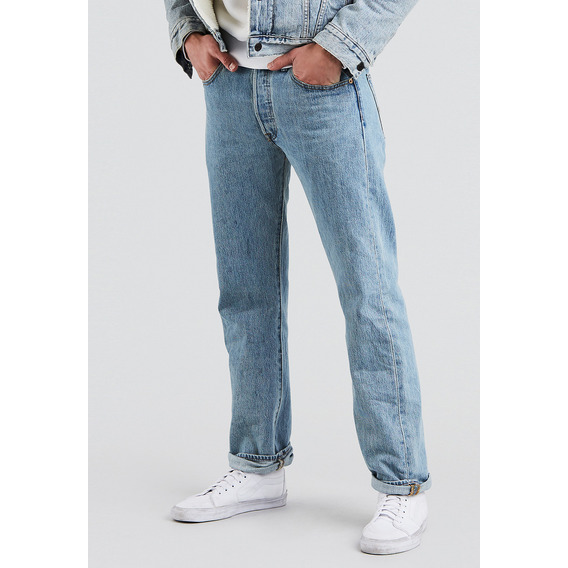Jeans Hombre 501 Original Fit Azul Levis 00501-0134