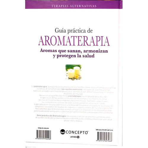 Guia Practica De Aromaterapia  - Pasta Dura
