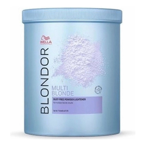 Wella Decolorante / Blondor Multi Blond Powder 800grs Tono Azul
